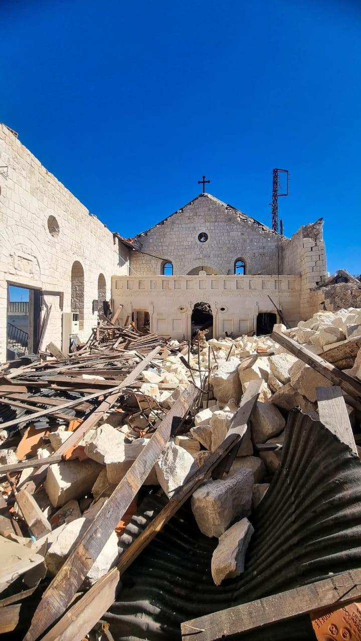 L'Œuvre d'Orient dénonce la destruction d'un couvent à Yaroun Sud Liban