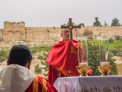 بطريرك القدس للاتين الكاردينال بييرباتيستا بيتسابالا 